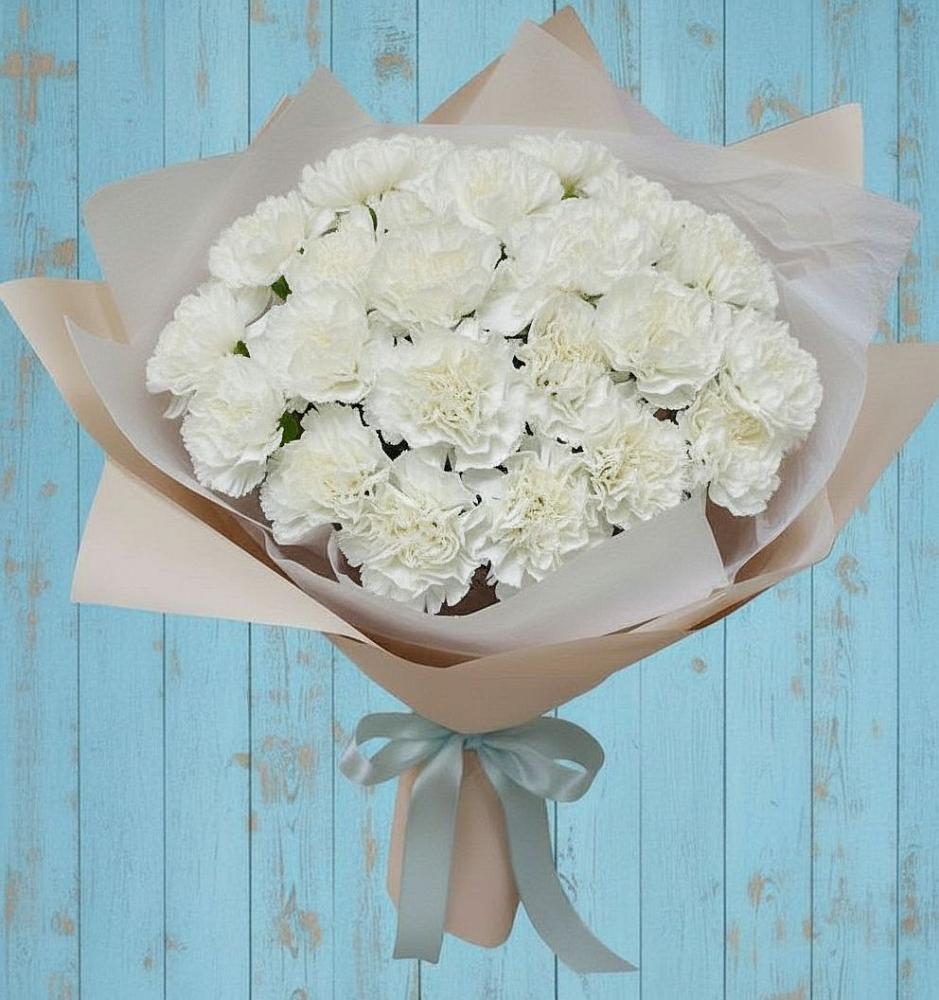 Букет цветов из: Гвоздики в Мечниково