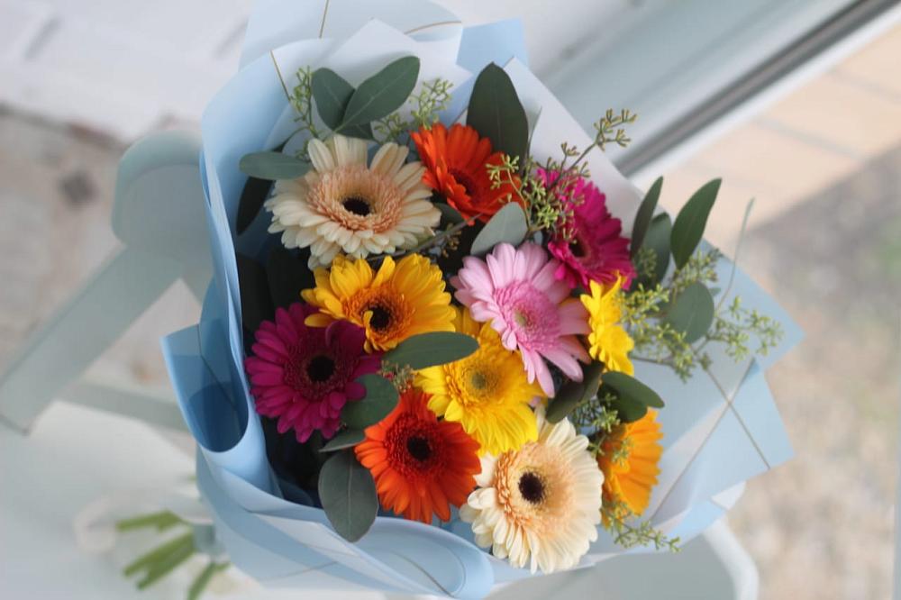 Букет цветов из: Герберы в Мечниково