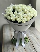 Букет 35 Белых роз в Мечниково