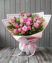Букет Розовый кустик #REPLACE_PRED# Мечниково