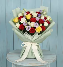 Букет цветов из:  Розы в Мечниково