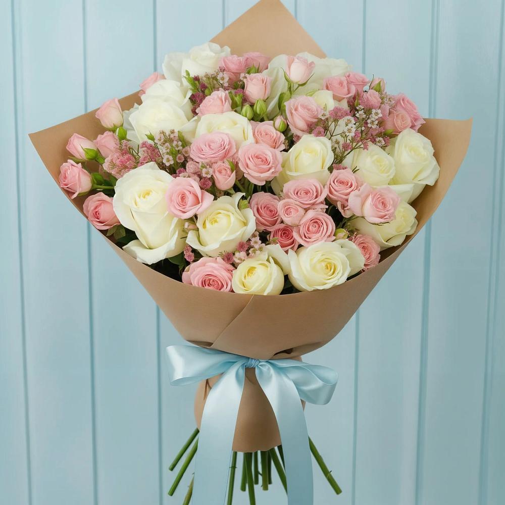 Букет цветов из: Розы в Мечниково