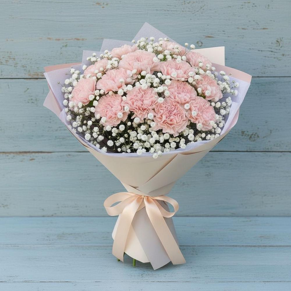 Букет цветов из: Гвоздики в Мечниково