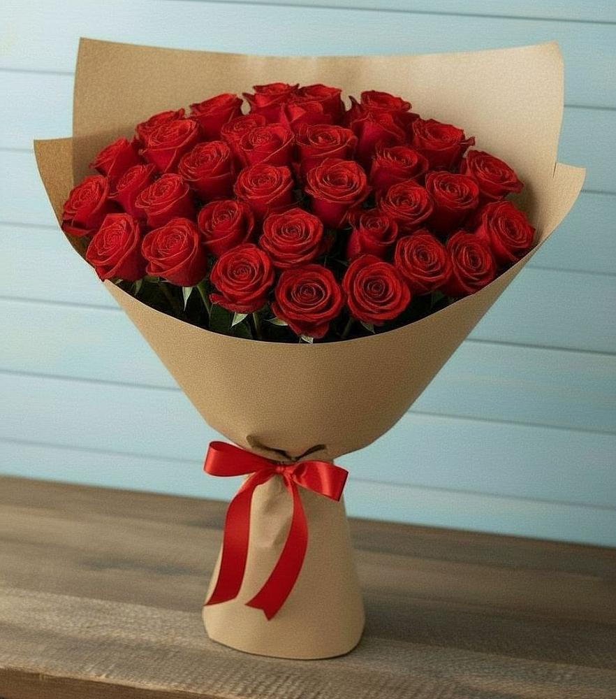 Букет Красные розы Милано в Мечниково