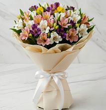 Букет цветов из:  Альстромерии в Мечниково