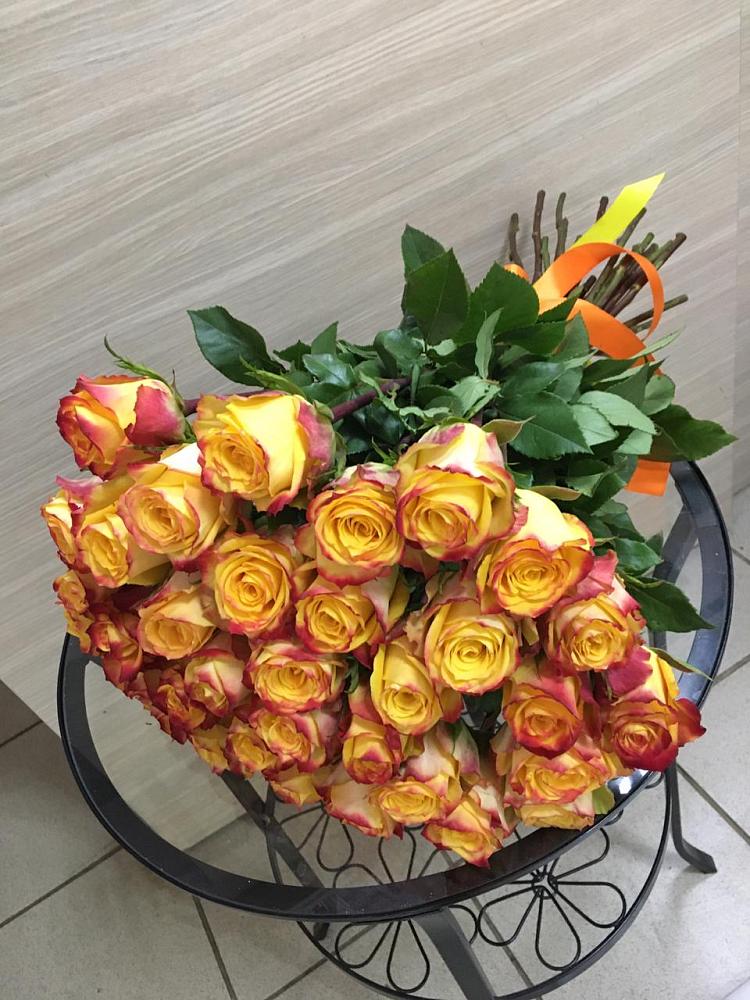 Букет Желтые розы в Мечниково