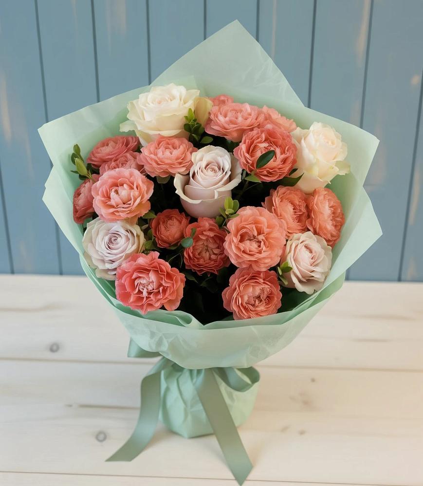 Букет цветов из: Розы в Мечниково