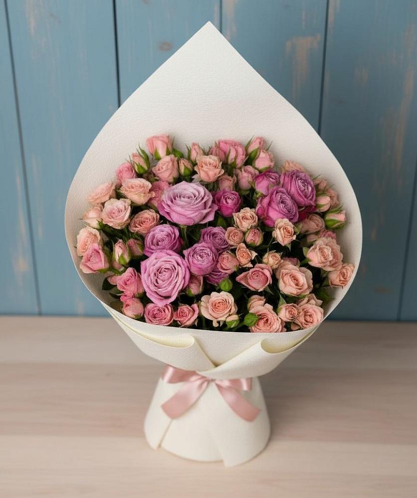 Букет цветов из: Розы в Мечниково