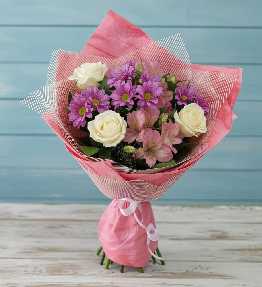 Букет цветов из: Герберы в Мечниково