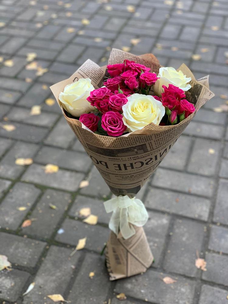 Букет цветов из: Розы в Мечниково