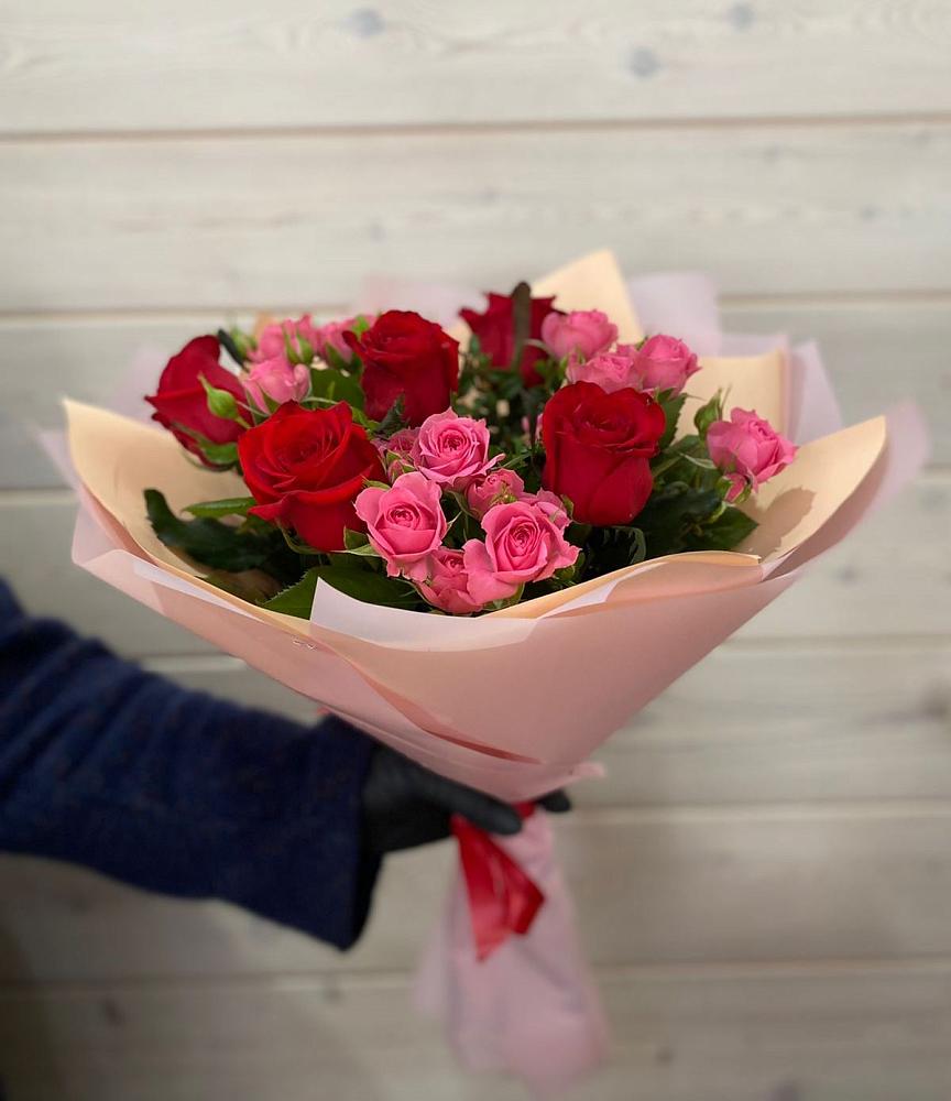 Букет цветов из: Розы в Мечниково