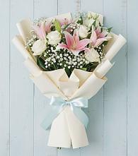 Букет цветов из:  Лилии в Мечниково